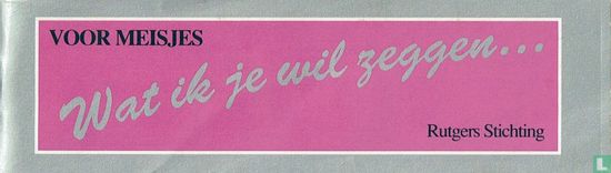 WatIkJeWilZeggen